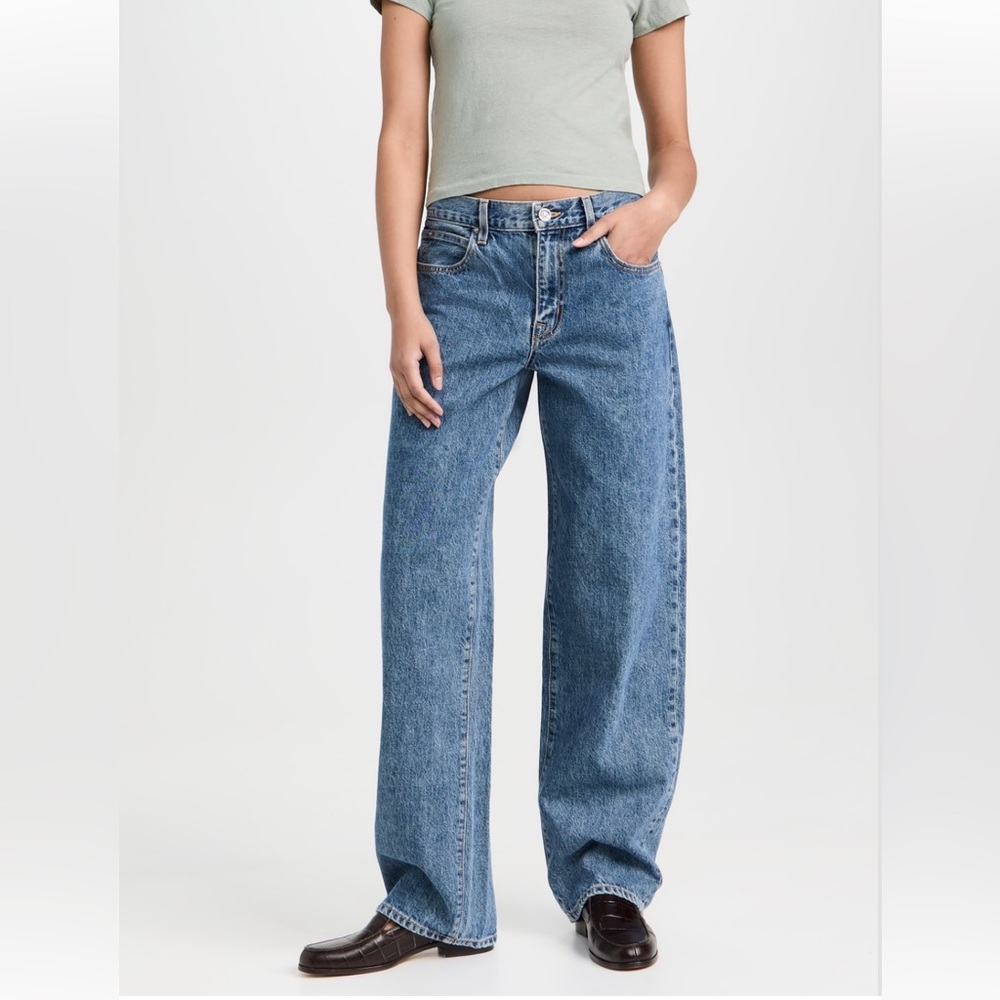 SLVRLAKE Tessa Curve Jeans in Stardust